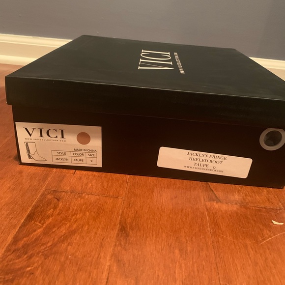 COPY - Vici jacklyn fringe heeled boot - Picture 6 of 7